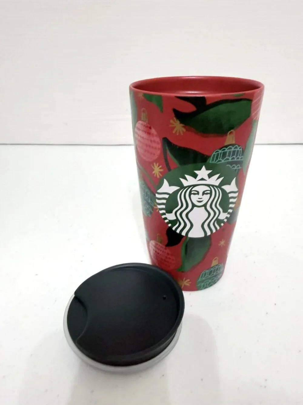 Starbucks ceramic travel